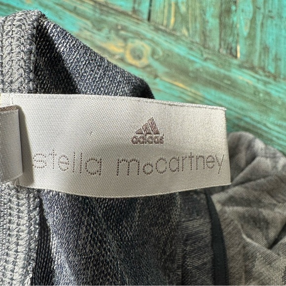 Adidas by Stella McCartney Houndstooth Pattern Long Sleeve 1/4 Zip Sweater XS - Picture 11 of 12